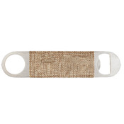 Burlap Bottle Opener