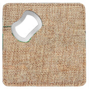 Burlap Square Opener