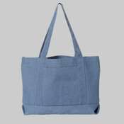 Seaside Cotton Pigment Dyed Resort Tote