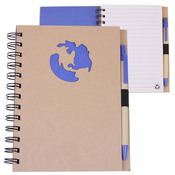 Globe Die Cut Notebook