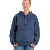 Ladies' Heritage Zippered Pocket Hooded Pullover Sweatshirt