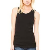 Ladies’  5.8 oz., 1x1 Baby Rib Widestrap Tank