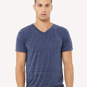 Textured Jersey V-Neck Tee