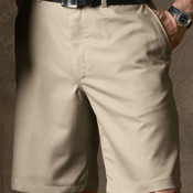 Plain Front Shorts