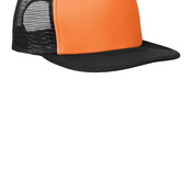 Flat Bill Snapback Trucker Cap