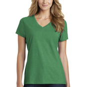 Ladies Fan Favorite  Blend V Neck Tee