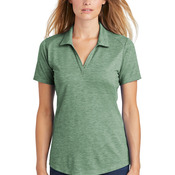 Ladies PosiCharge ® Tri Blend Wicking Polo