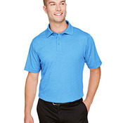 CrownLux Performance® Men's Address Melange Polo