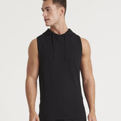 Urban sleeveless muscle hoodie