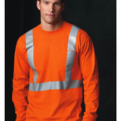 USA-Made High Visibility Long Sleeve Pocket T-Shirt