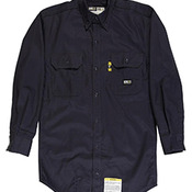 Men's Flame-Resistant Button-Down Work Shirt