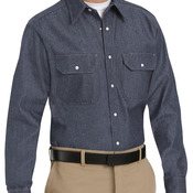 Deluxe Denim Long Sleeve Shirt - Tall Sizes