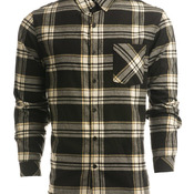 Open Pocket Flannel Shirt