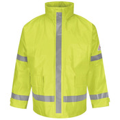 Hi-Visibility Flame-Resistant Rain Jacket