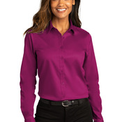 Ladies Long Sleeve SuperPro ™ React ™ Twill Shirt