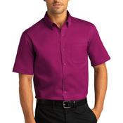 Short Sleeve SuperPro ™ React ™ Twill Shirt