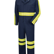 Twill Action Back Coverall Extended Sizes