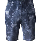 Tie-Dyed Fleece Shorts