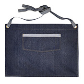 Unisex Domain Contrast Denim Waist Apron