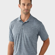 Dakota Striated Heather Polo