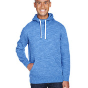 Adult Melange Fleece Pullover Hooded Sweatshirt