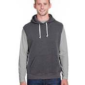 Adult Triblend Fleece Sleeveless Hooded Sweatshirt