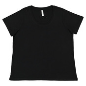 Ladies' Curvy Fine Jersey T-Shirt