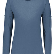 Ladies' Tri-Blend Long Slevee T-Shirt