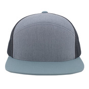 6-Panel Arch Trucker Snapback Cap