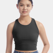 Women's Crop Racerback Tank Top