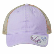 Women's Washed Mesh Back Cap