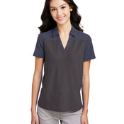 Ladies' Fusion ChromaSoft Colorblock Polo