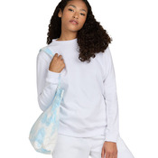 Unisex Cloud Tie-Dye Large Canvas Shopper