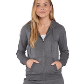 Ladies' Dream Fleece Hooded Full-Zip