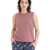 Ladies' Go-To Cropped Muscle T-Shirt