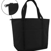 XL Zippered Boat Tote