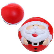 Happy Holiday Santa Shape Stress Ball